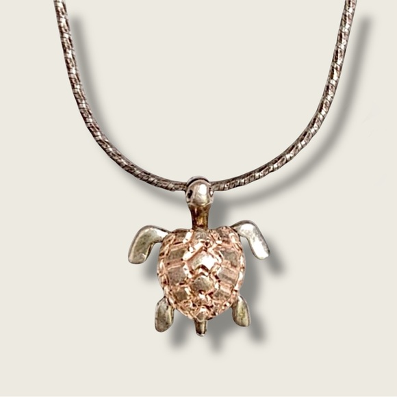 925 Sterling Silver Necklace Turtle